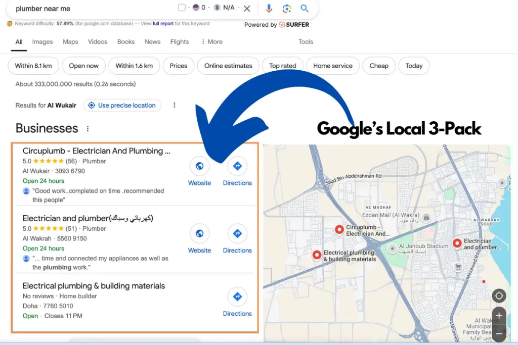 Appear in Google’s Local 3-Pack