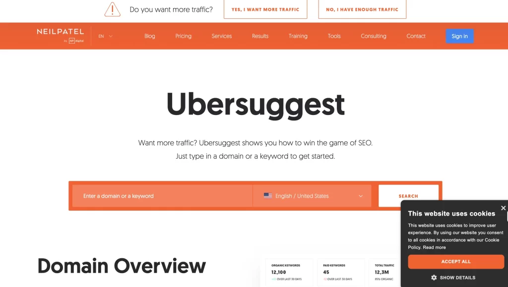 ubersugegest